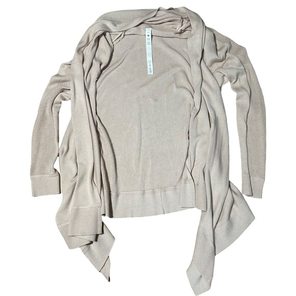 Lululemon Cashlu Knit Wrap Cardigan Light Pink Women’s XS/S - Picture 1 of 5